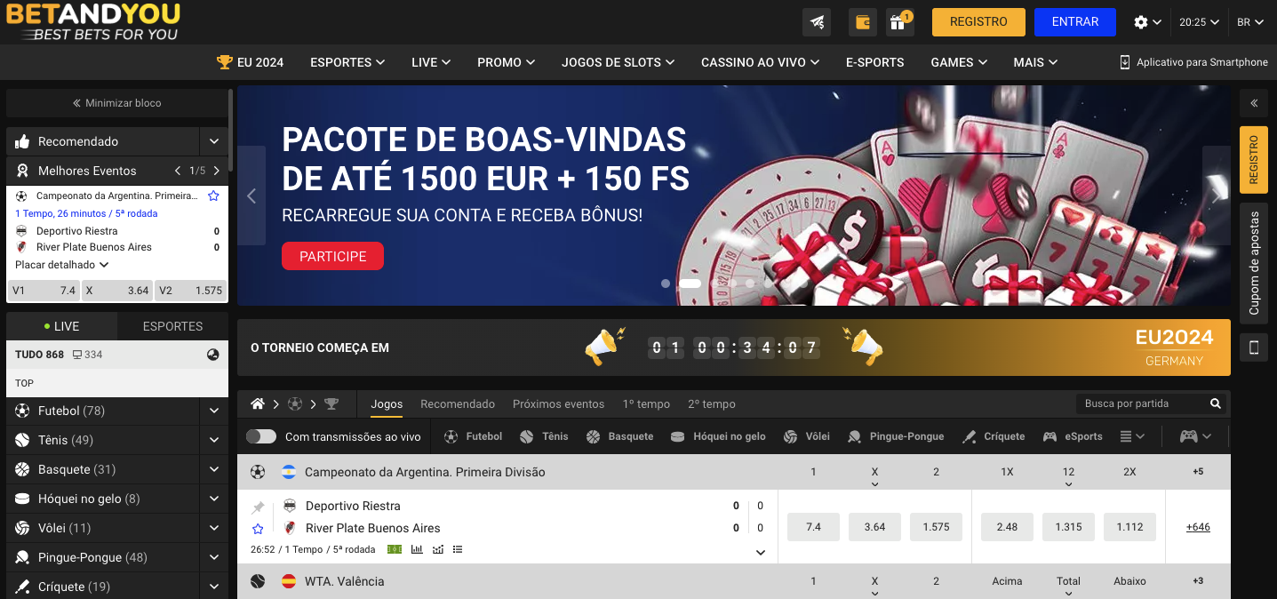 Betandyou casino Brasil